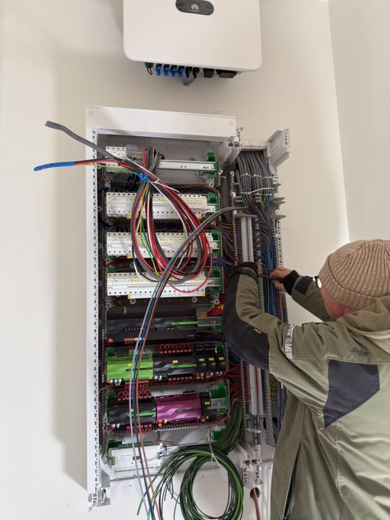 Réalisation Electric NAE : installation électrique, éclairage architectural et domotique
