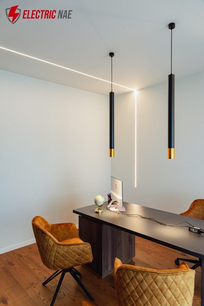 Réalisation Electric NAE : installation électrique, éclairage architectural et domotique
